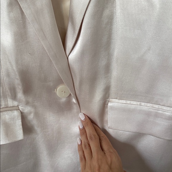 Zara Women's Champage Blazer sz S - Picture 5 of 6